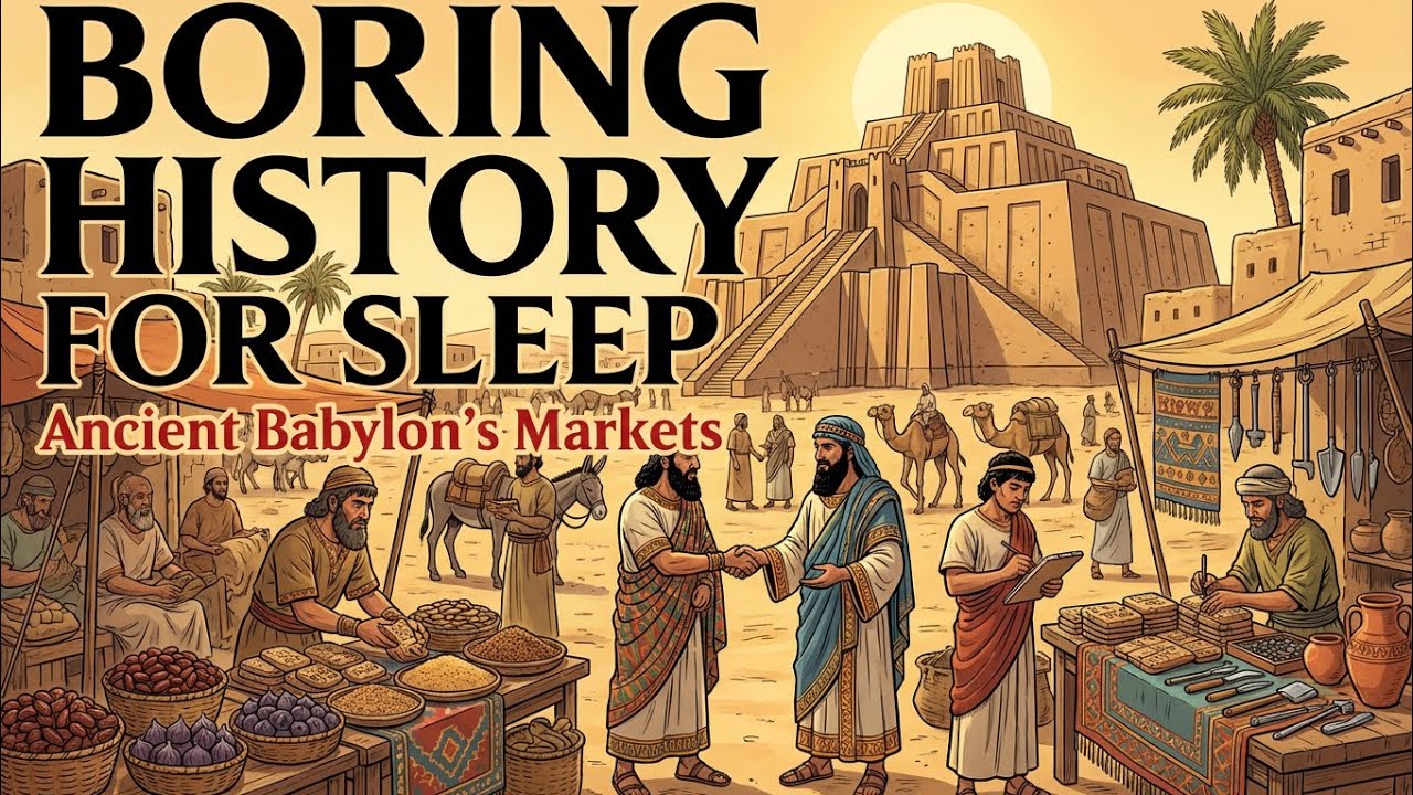 Why You Wouldn&rsquo;t Last a Day in Ancient Babylon&rsquo;s Markets and more| boring history for sleep