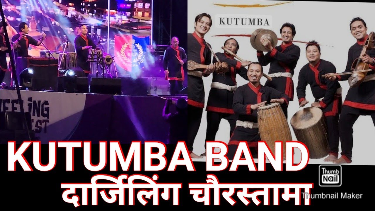 Mind blowing performance KUTUMBA BAND KATHMANDU in DARJEELING CHOWRASTA 