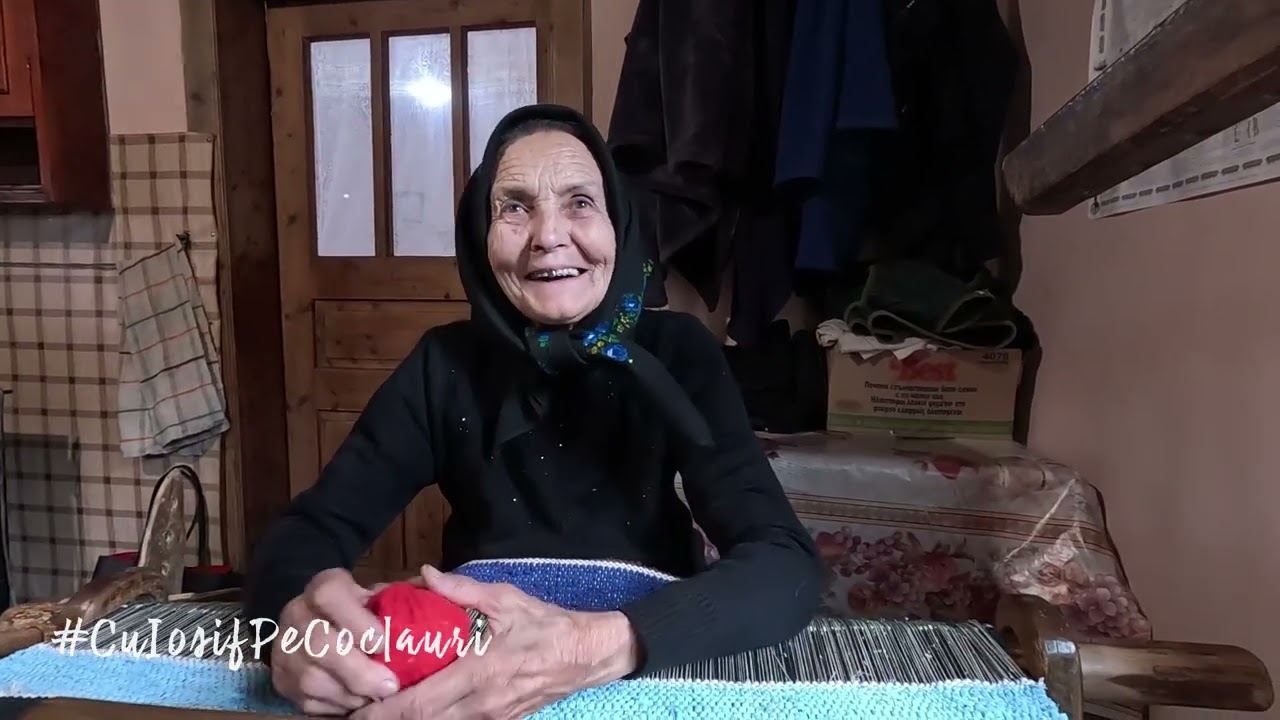 🎙Acasă la țesătoarea ANA VĂLEAN (86 de ani) din satul ȘENDROAIA, com. TÂRLIȘUA, jud. Bistrița-Năsăud
