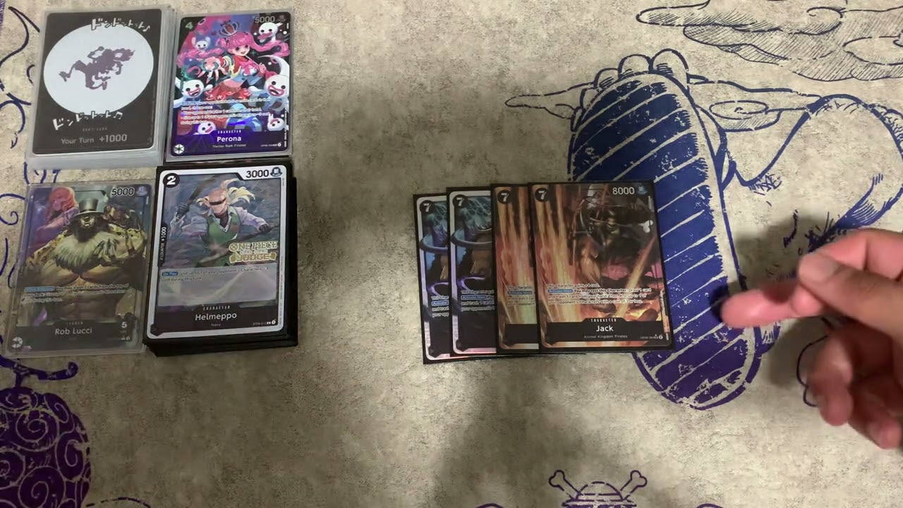 First Place 08 Treasure Cup Rob Lucci Deck Profile!
