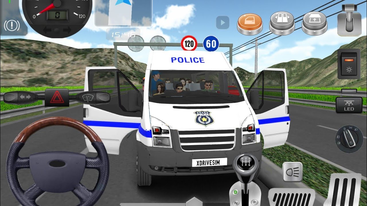 Extreme Police Van Driving! - Minibus Simulator Vietnam 2026: Police Van High-Speed Highway Drive 
