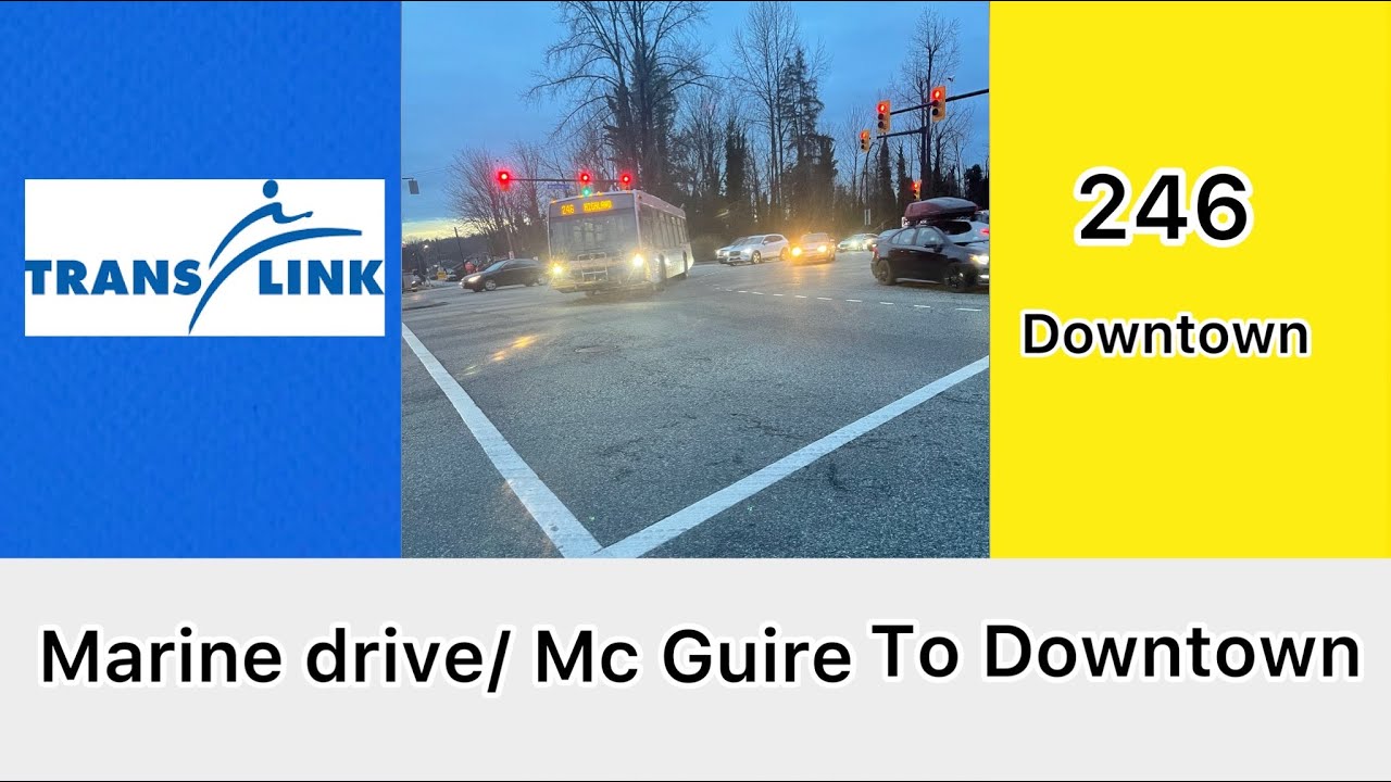 Translink route: 246 downtown