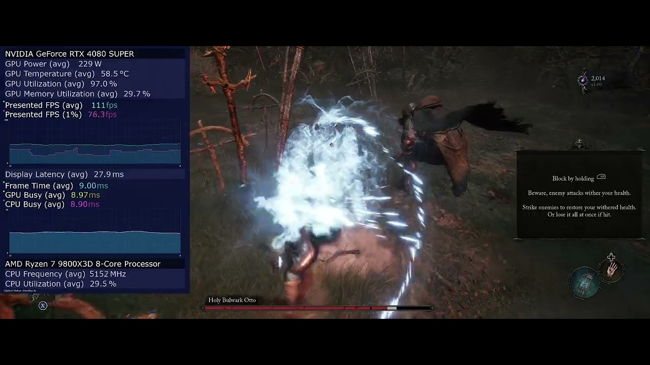 New gaming PC stuttering evaluation (Presentmon) - high settings 11