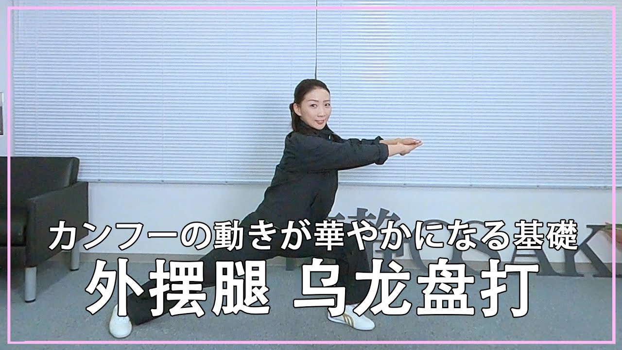 外摆腿 乌龙盘打