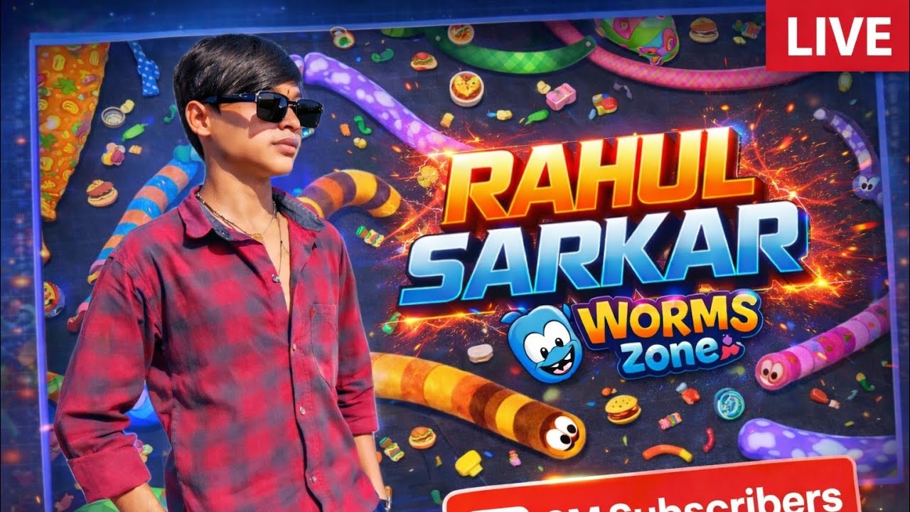 rahul.sarkar77 my happy life history of India boy games Worms zone #trending #reels #Games