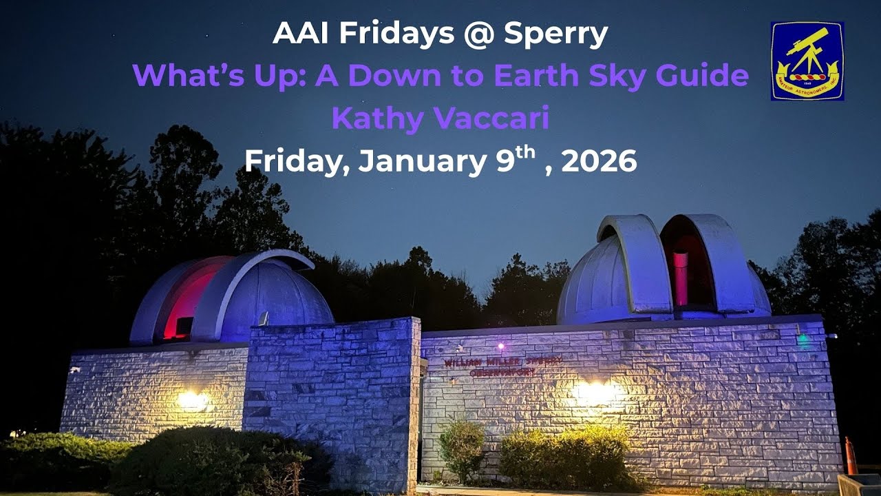 What's Up: A Down to Earth Sky Guide, January 2026