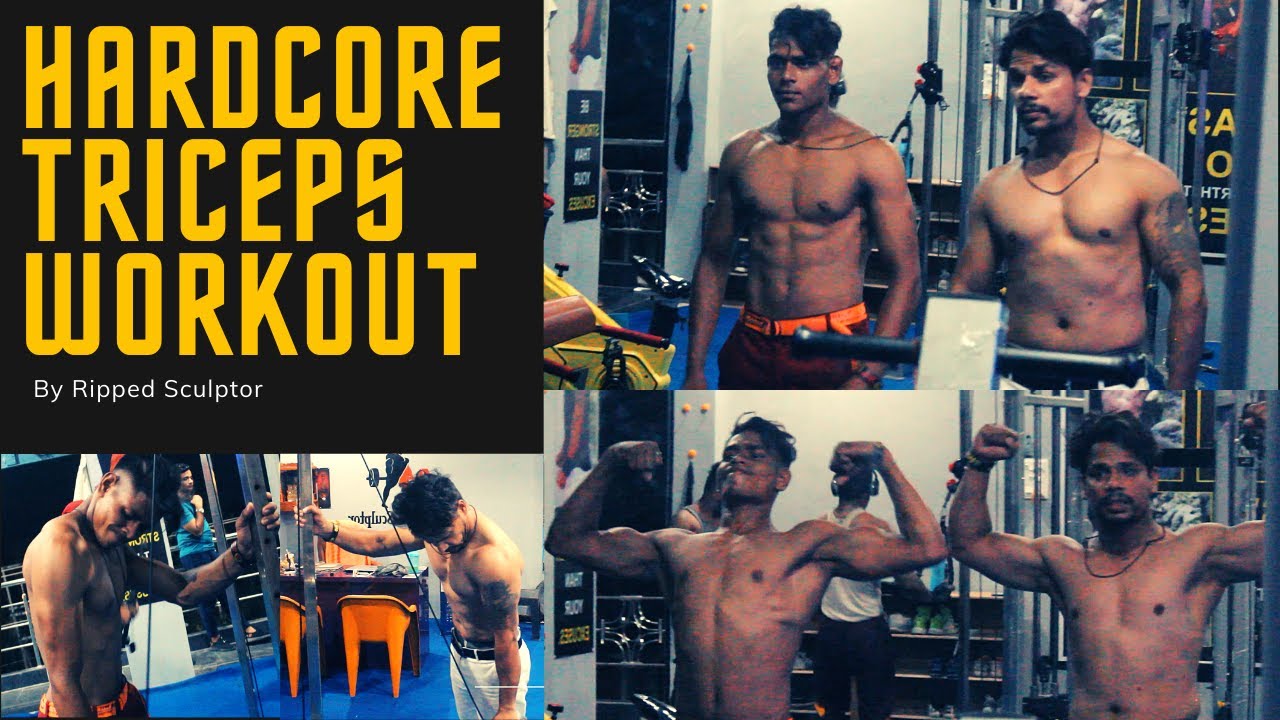 30 Din Me Banaye Triceps  💪  | Hardcore Triceps Workout | Ripped Sculptor