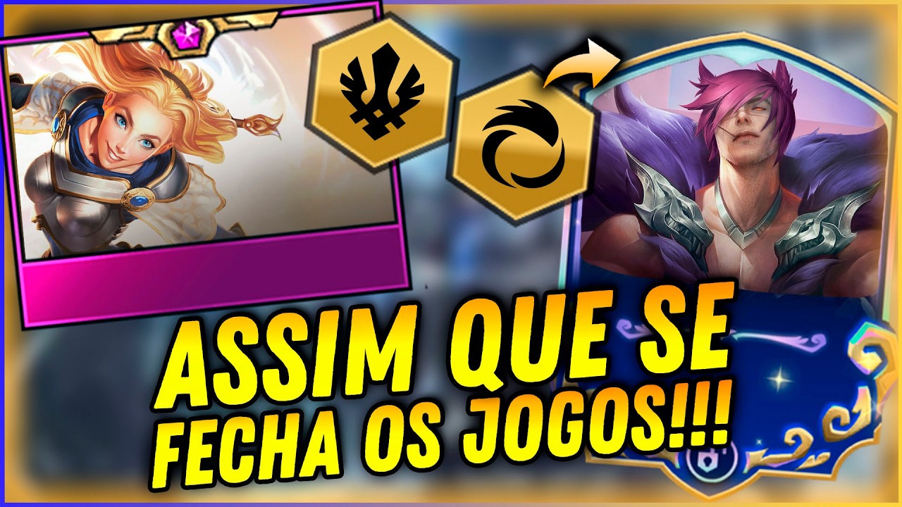 DESVENDEI O SEGREDO DE DEMACIA? A COMPOSIÇÃO DEFINITIVA! | Teamfight Tactics Patch 16.4