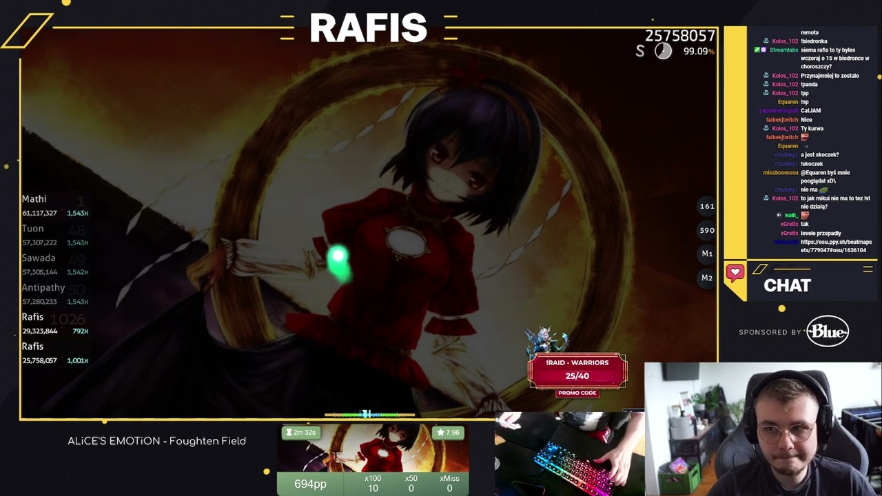 HDDT FC on a banger map