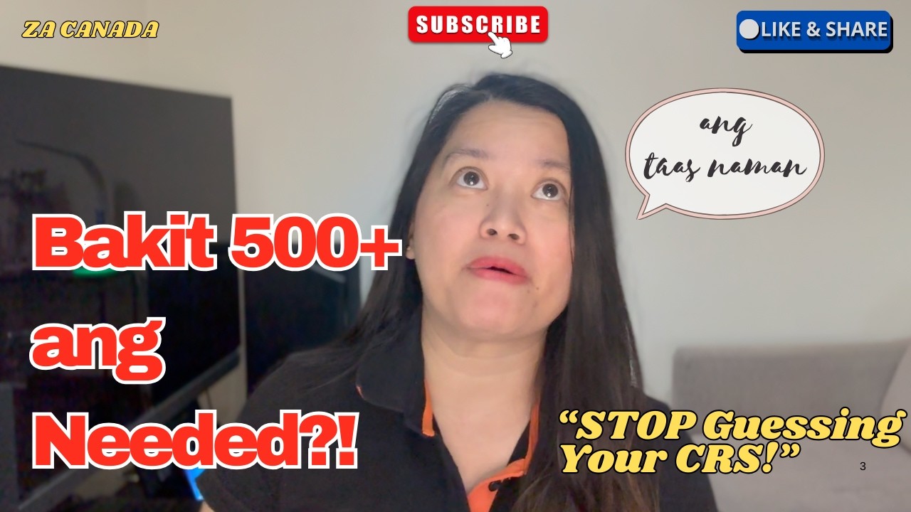 CRS SCORE REVEALED | The TRUTH About Express Entry Hindi Ito Swerte!