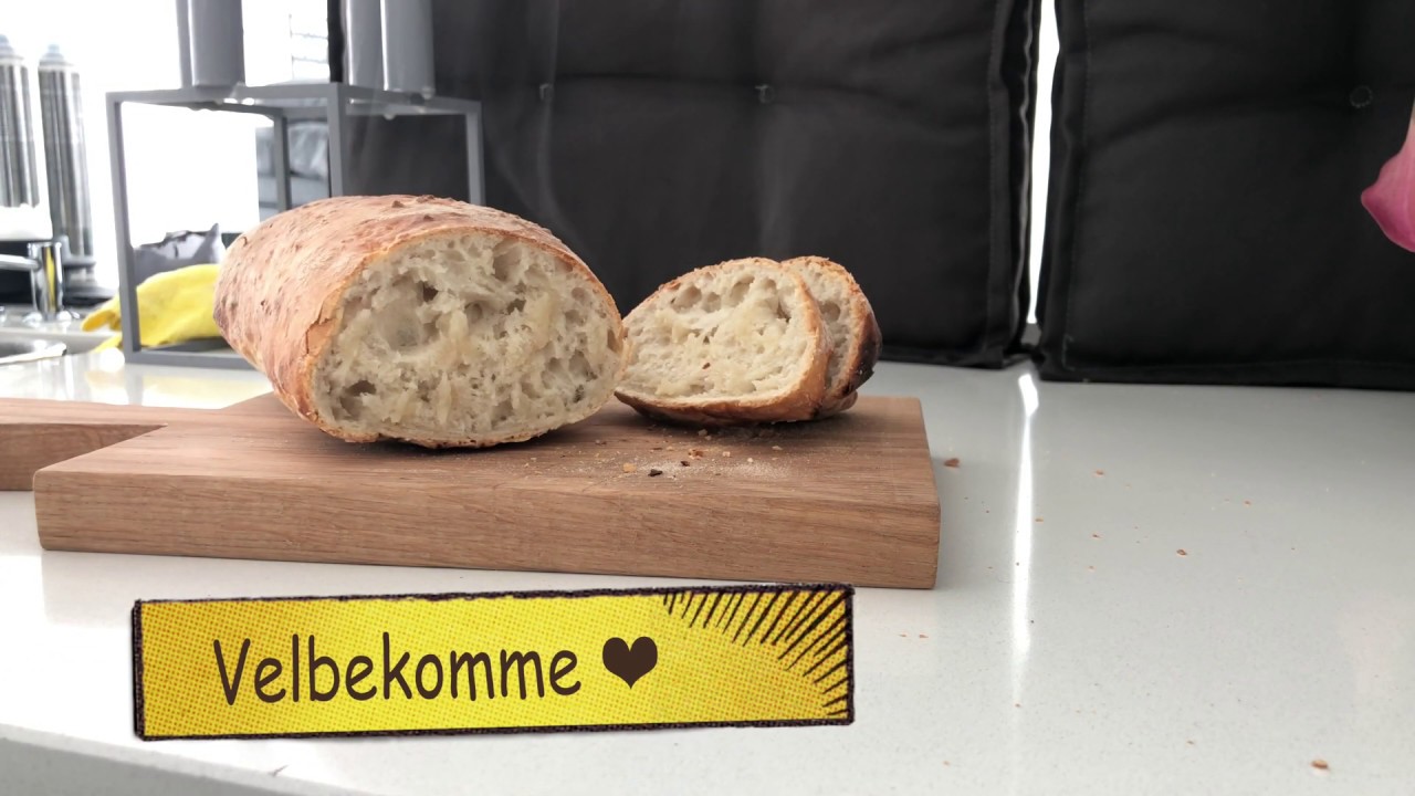 Friskbagt italiensk ciabatta