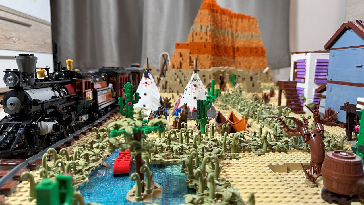 Bricklink Wild West Train Review - LEGO Western Welt (19)