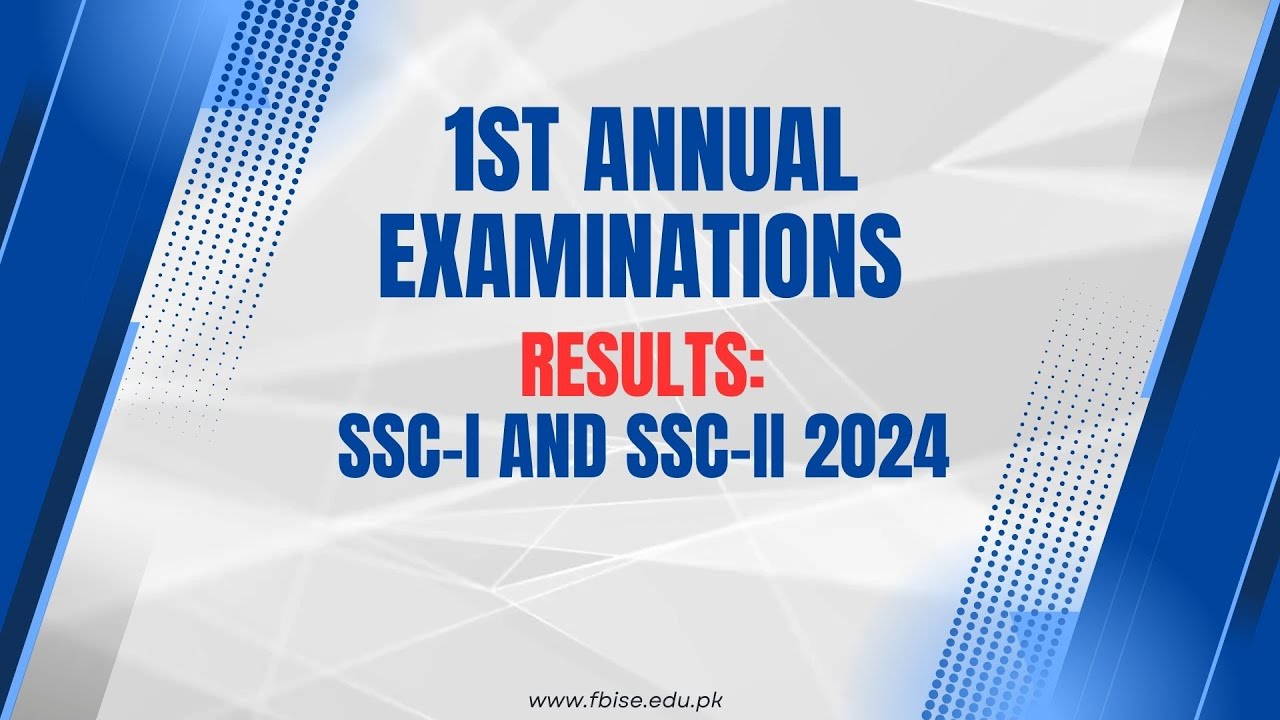 Result Declaration Ceremony for SSC-I and II 1st Annual Examinations 2024