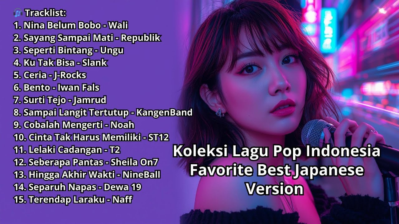 Lagu Pop Indonesia Favorit Versi Jepang 🇯🇵 | Best Japanese Version of Indonesian Songs #lagupop