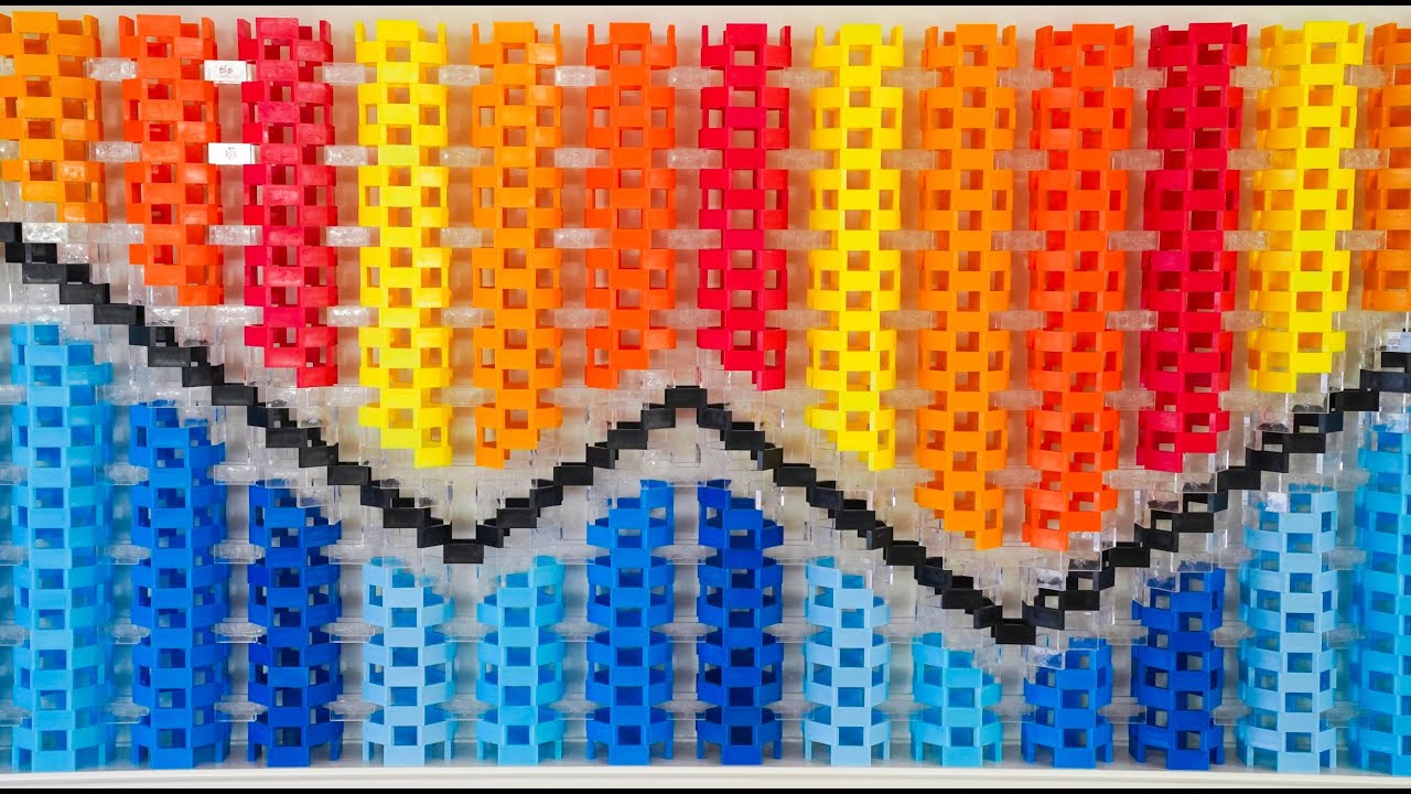New Octowall Record! (3,136 Dominoes)