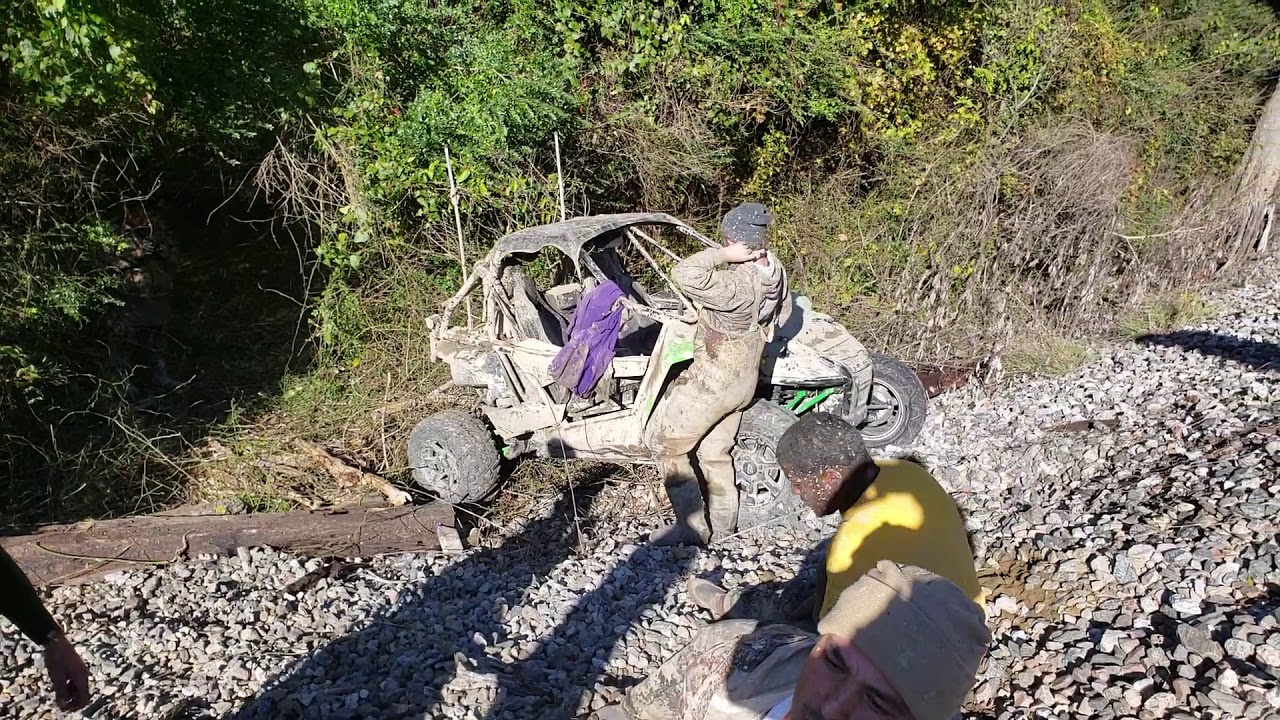 ATV ride gone wrong stuck on active train track part 2