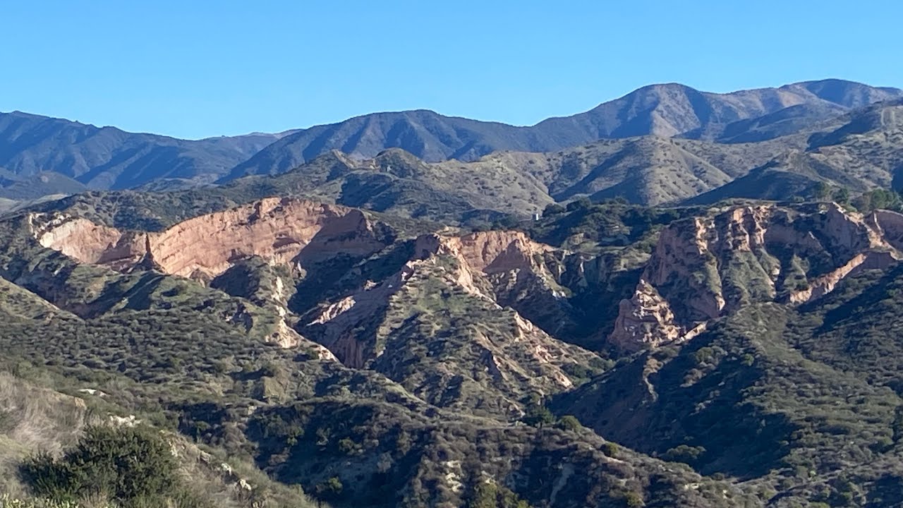 Randonnée à Red stone canyon dans le Comté d'Orange, Californie.