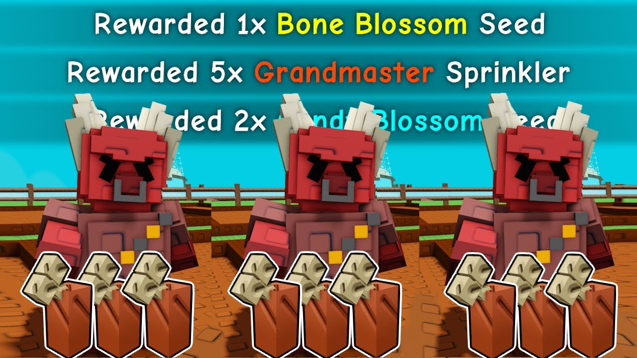 Can IMP Pet Give BONE BLOSSOM Seeds?! | Grow a Garden Update