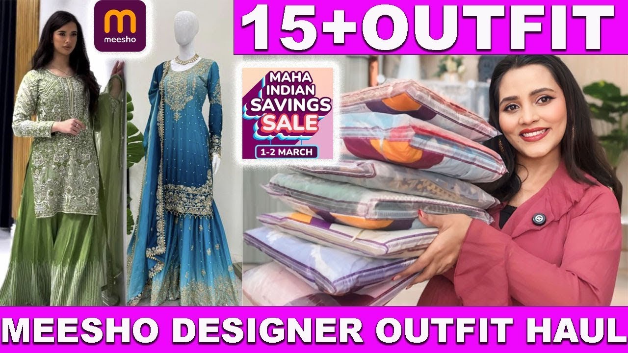 Meesho🛍️Top 15+Outfit Haul || Outfit Under₹800 ₹1500  😍|| New Arrivals 🥰|| Super Affordable Haul❤