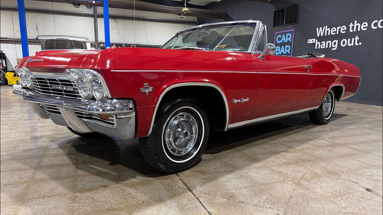 For Sale 1965 Chevy Impala SS Convertible $28,995 Nationwide Shipping & Financing Available