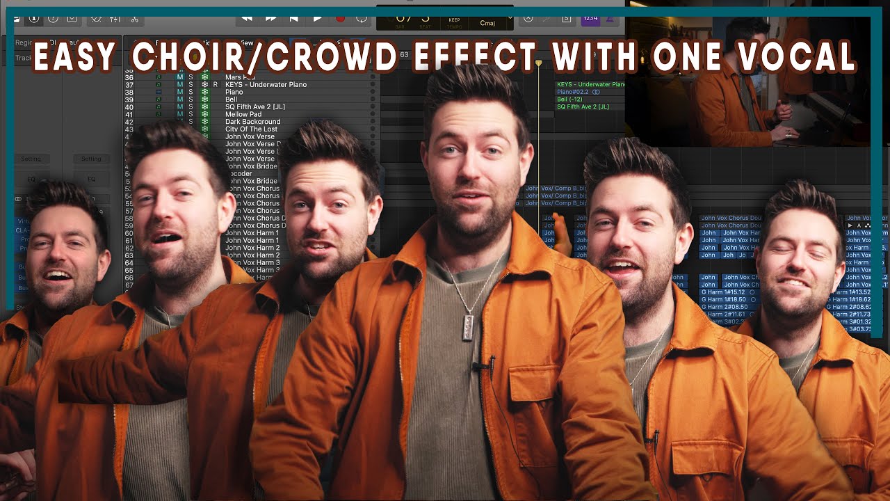 How to Create a CROWD/CHOIR Sound using ONE VOCAL