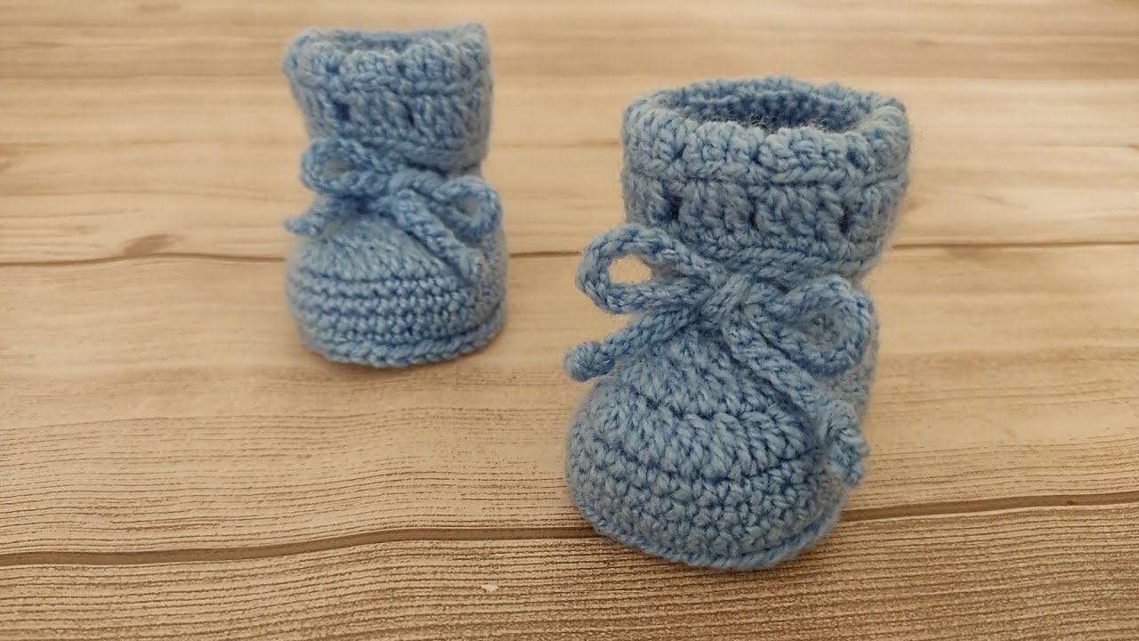 Sapatinho de Croche passo a passo Simone Eleoterio