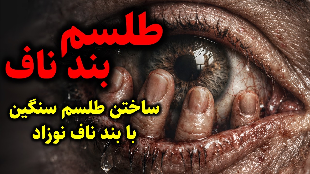 طلسم بند ناف | ساختن طلسم سنگین با بند ناف نوزاد