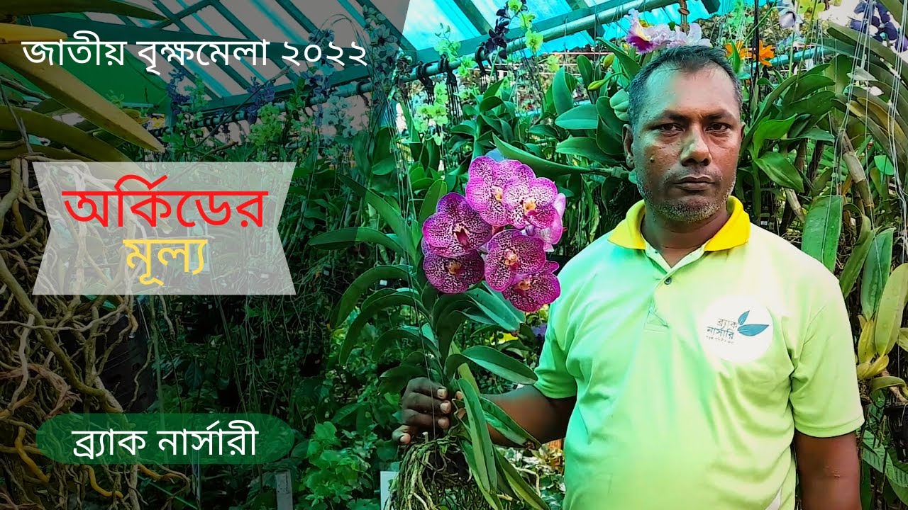 অর্কিডের মূল্য ব্র্যাক নার্সারিতে | Orchid Price | বৃক্ষমেলা ২০২২ | Gardening Bangladesh