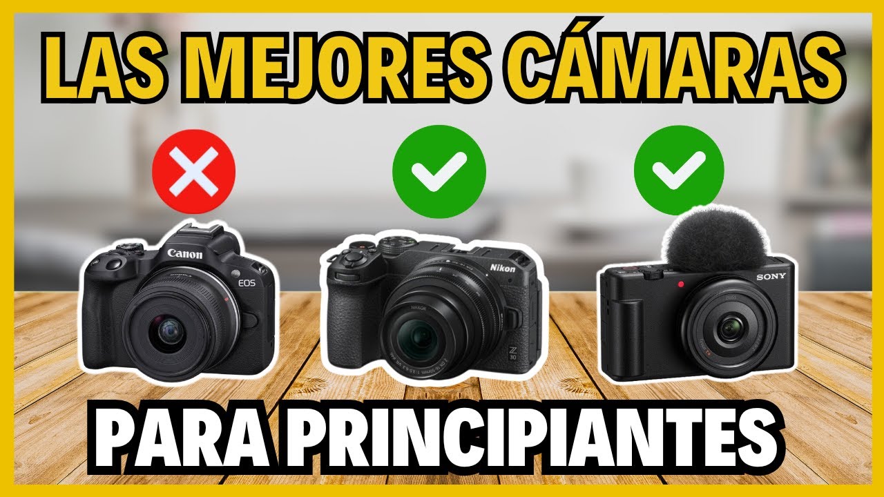Las Mejores Cámaras Profesionales PARA PRINCIPIANTES en 2026 | en Mercado Libre