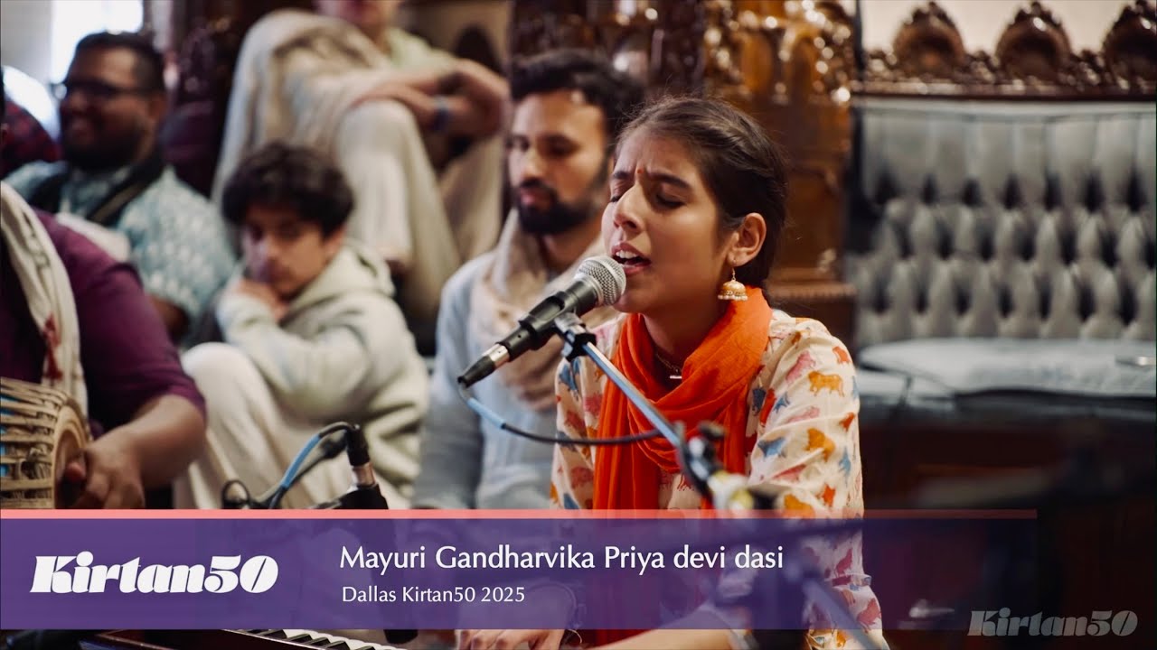 Kirtan50 2025 Dallas | Mayuri Gandharvika