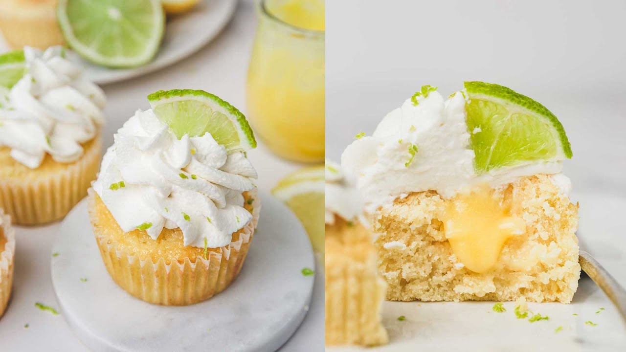 Cupcakes au Citron avec Lemon Curd et Chantilly Mascarpone - Sweetly Cakes