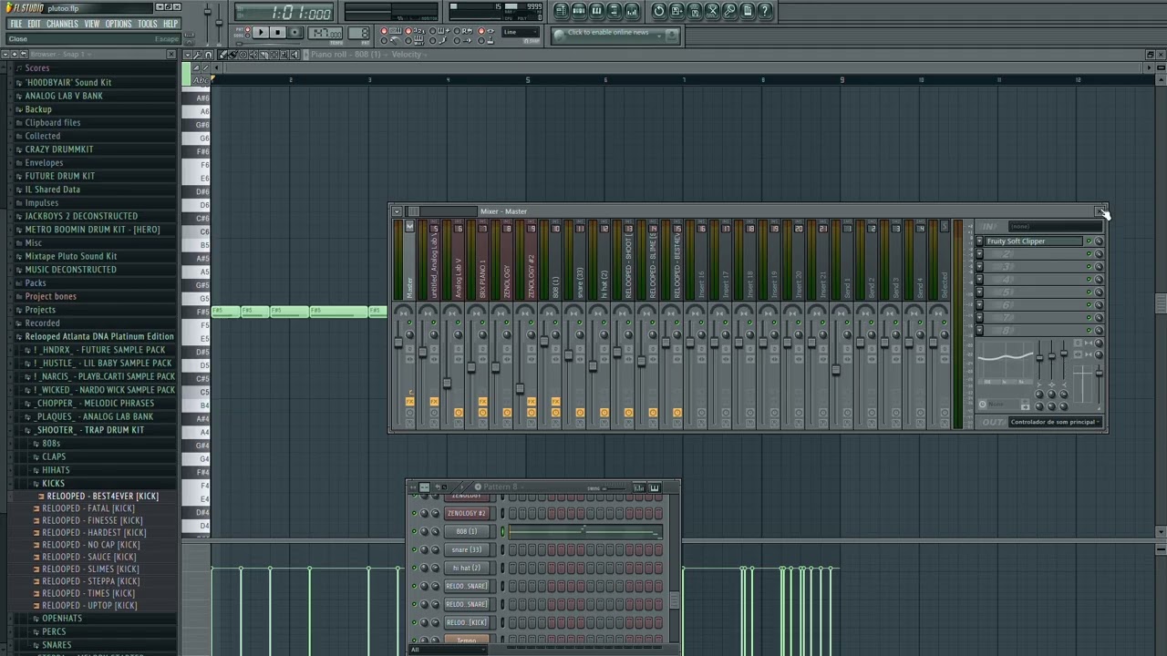 Making a Southside/Future Type Beat on FL Studio 11 - ( + FLP ) 🔥