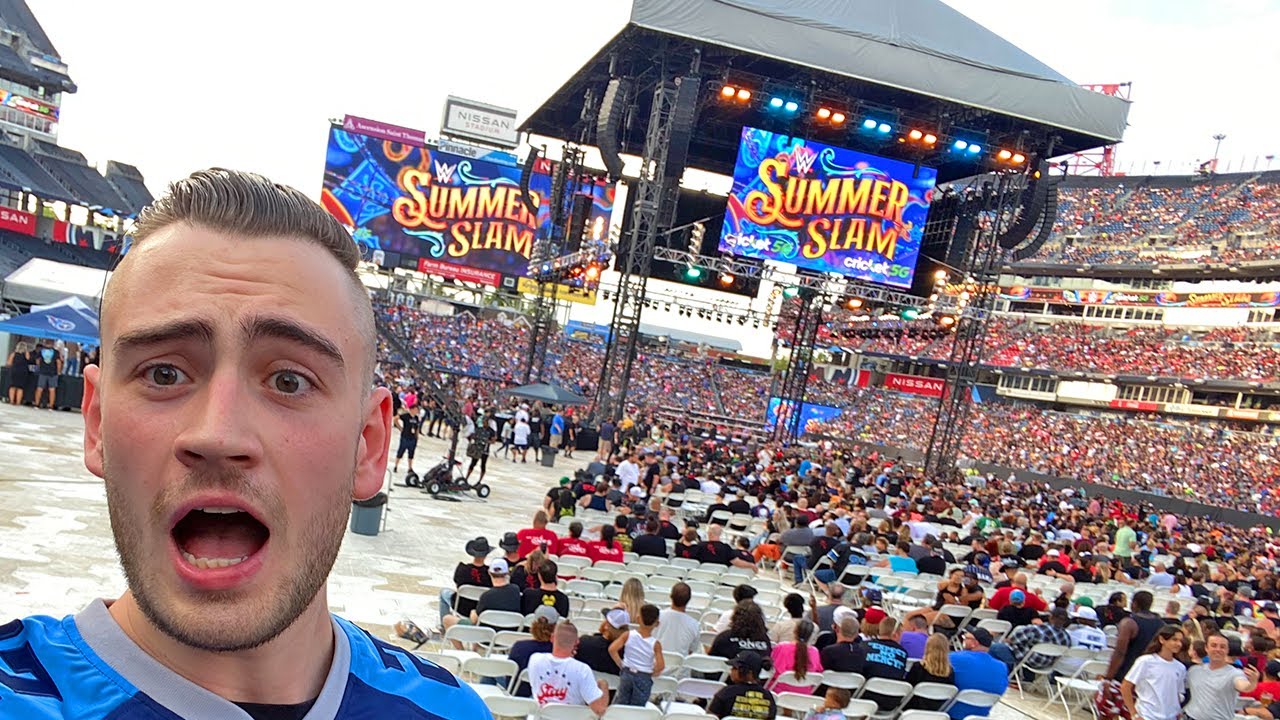 WWE SummerSlam 2022 (Nashville, TN) | Brandon Hodge Vlog #124