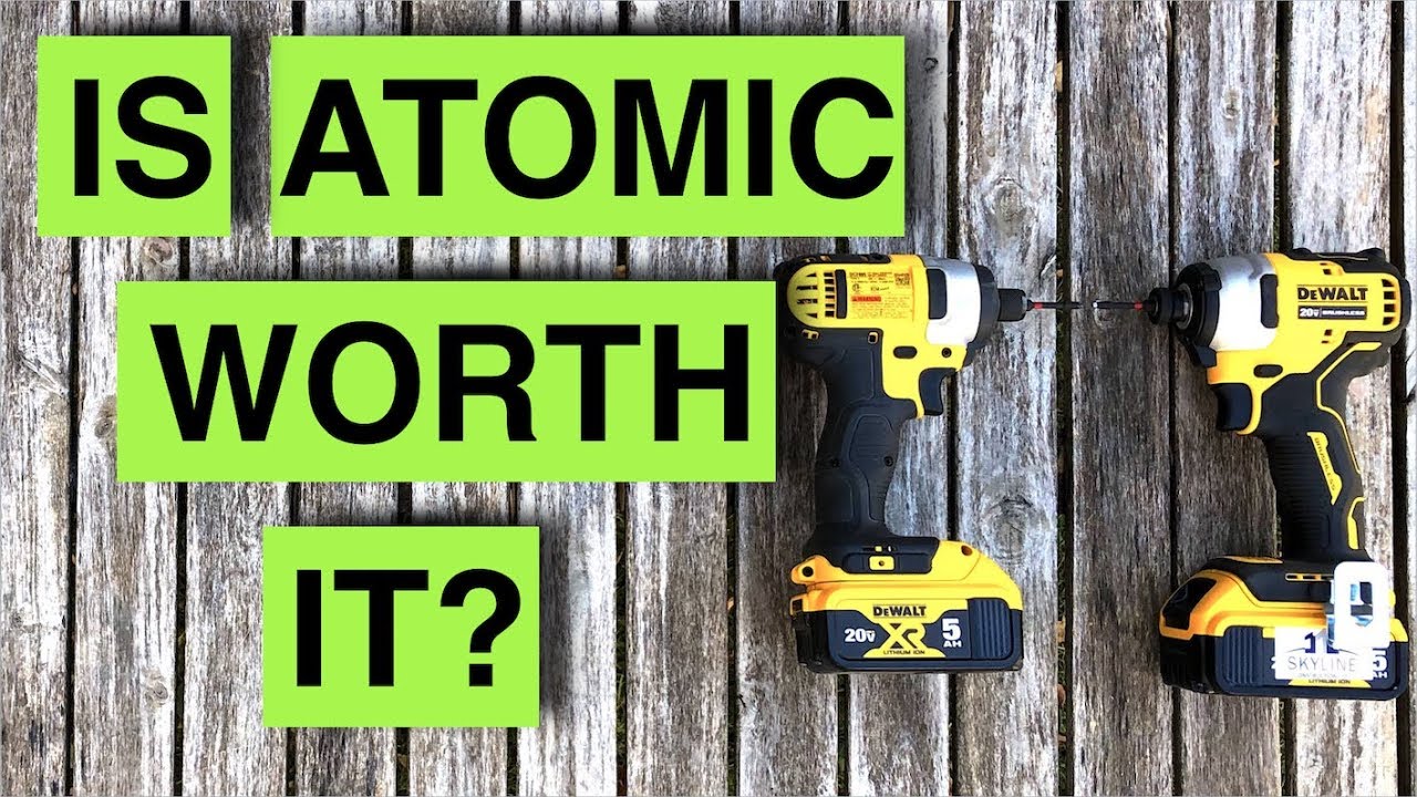 Old vs New! Dewalt Atomic Impact Drill DCF809 vs DCF885 XR - REVIEW