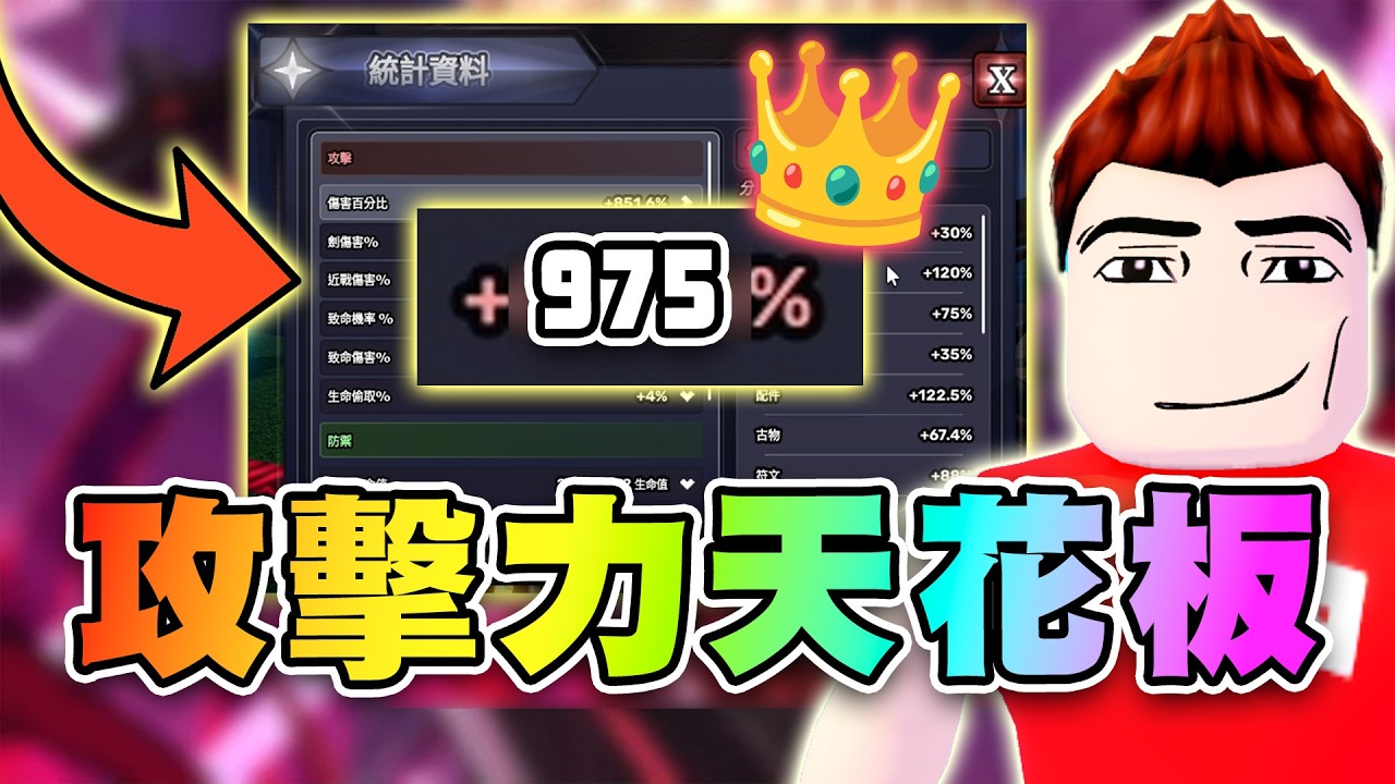 😱算出攻擊力上限~大家都驚呆啦！這數值將毀了遊戲樂趣！ 🗡️水手寶石 | Sailor Piece Roblox