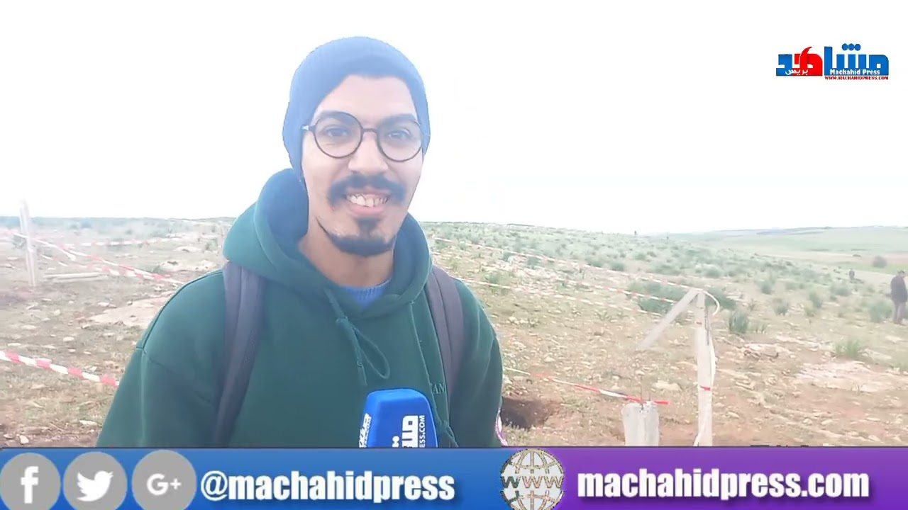 خطر حفرة عميقة بدوار سيدي امحمد ابراهيم ينجو منها أحد السكان بأعجوبة