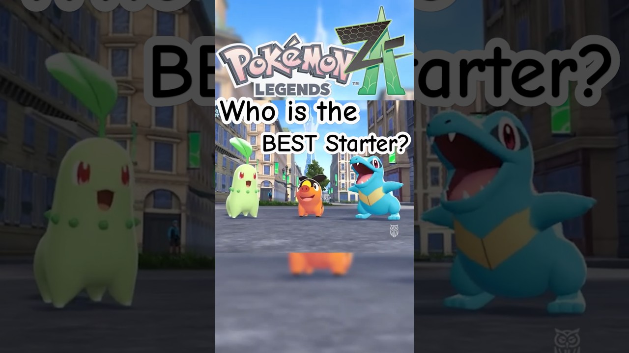 Who is the BEST STARTER in Pok&eacute;mon Legends ZA? 🤔🔥#pokemon #funfacts #pok&eacute;mon #pokemongo #didyouknow