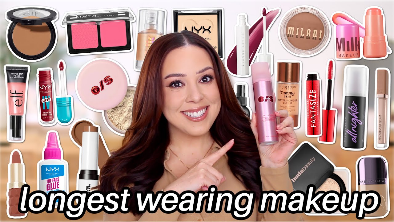BEST MAKEUP FOR HOT WEATHER! ☀️ humidity-proof, sweatproof, + long-wearing