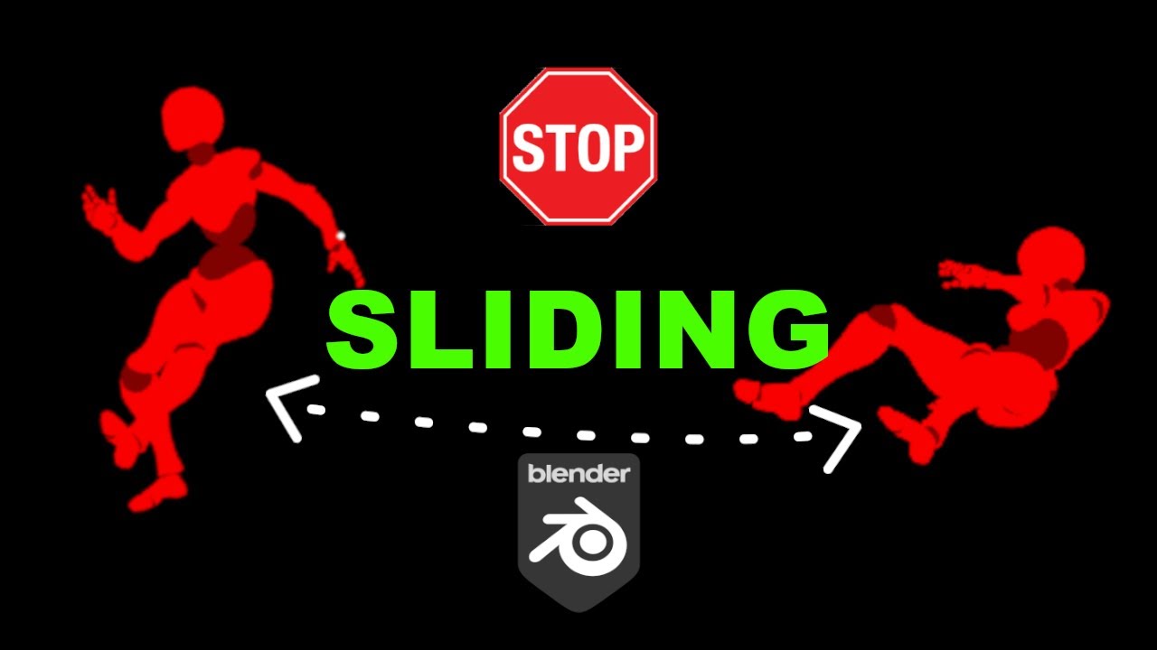 STOP MOCAP SLIDING Tutorial in Blender