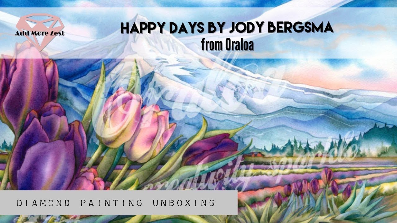 Happy Days from Oraloa Unboxing | Diamond Painting