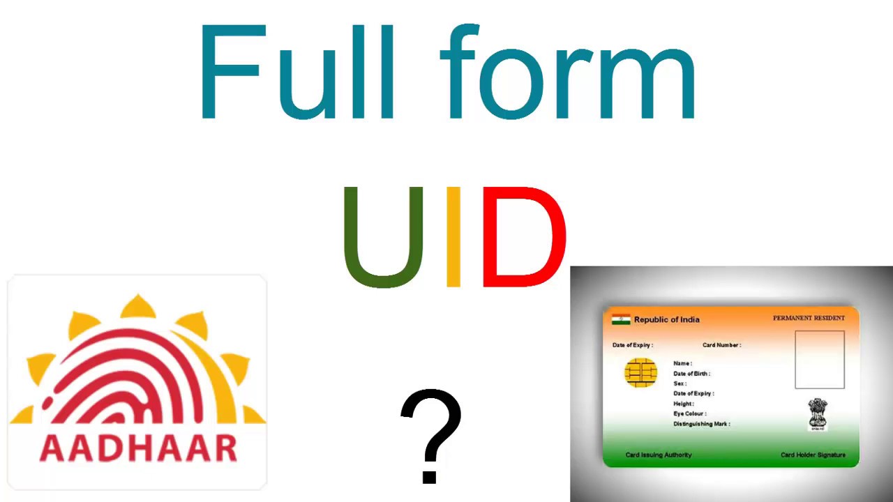 Did you know , What is the full form of UID ?
