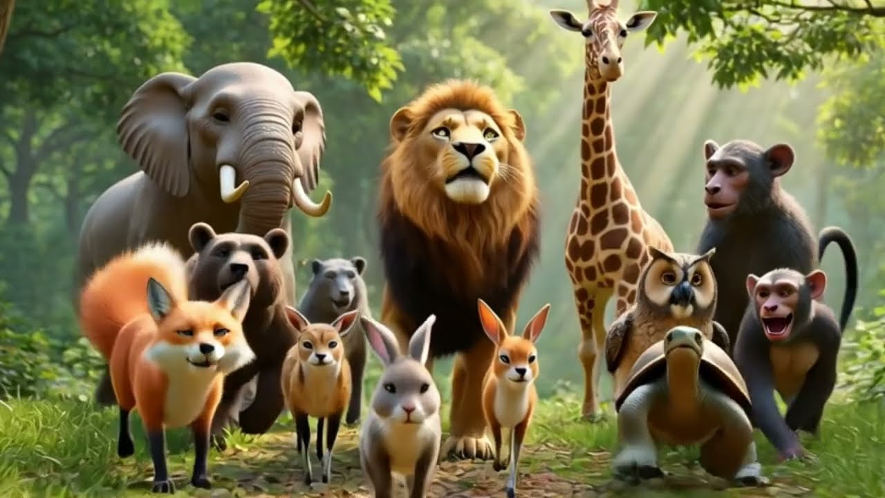 शेर और लोमड़ी | सच्ची समझदारी की जीत #love #lol #like  #lion #trending #trendingvideo #live #life 