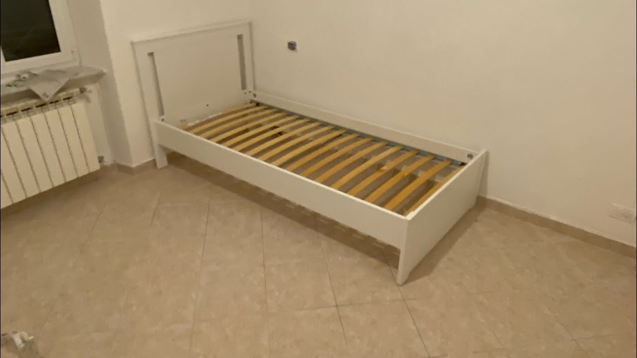 montaggio letto songesand di ikea #ikea