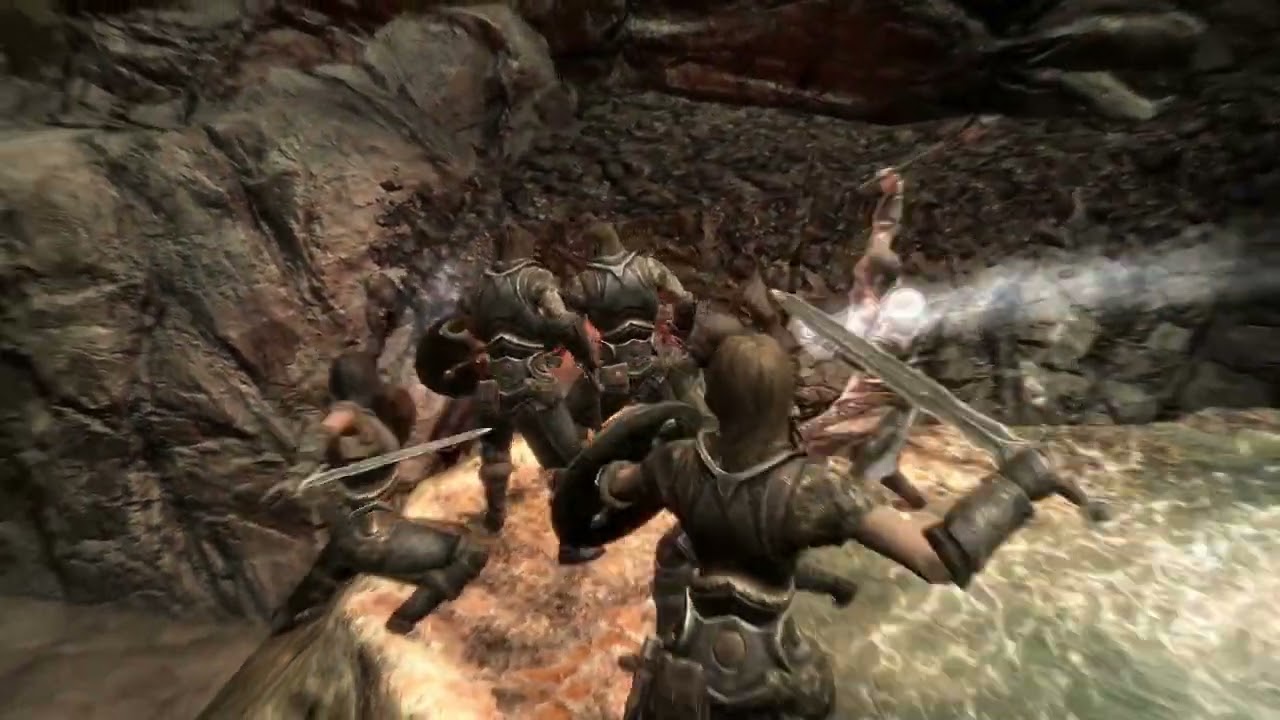 Skyrim Battles - Aela the Huntress & Serana vs The Housecarls 2/2