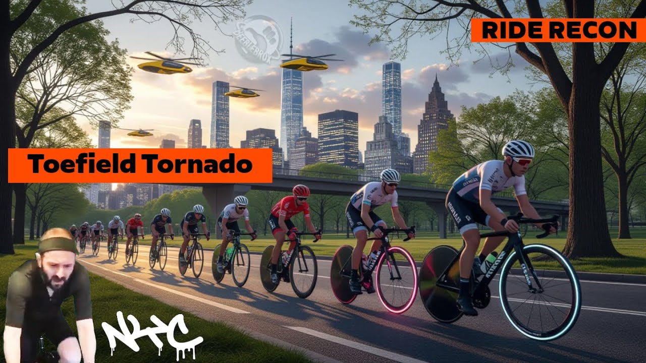 Zwift - Toefield Tornado - New York Expansion Route Recon
