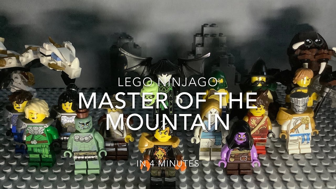 Lego ninjago: master of the mountain in 4 minutes