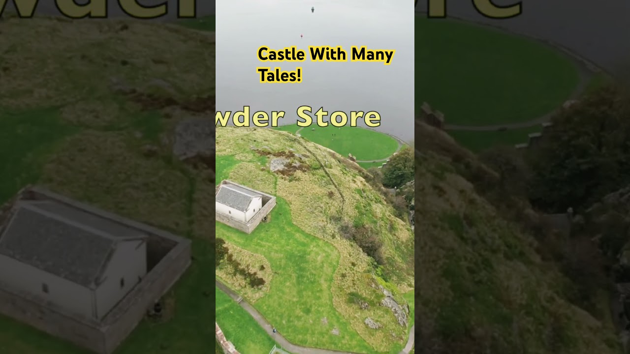 Picts, Vikings and Protestants All Got In Eventually! #history #drone #fortress