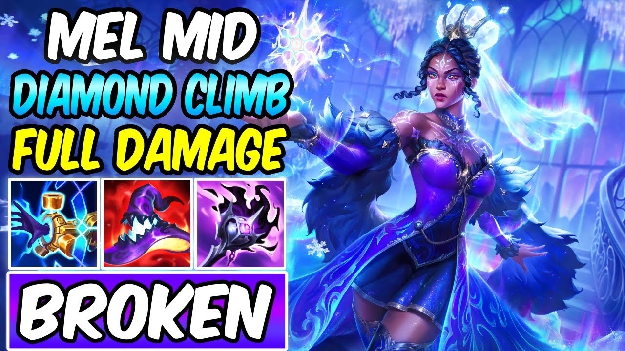 Сборка на Мел с высоким рангом и огромным уроном в League of Legends &mdash; MEL wild rift