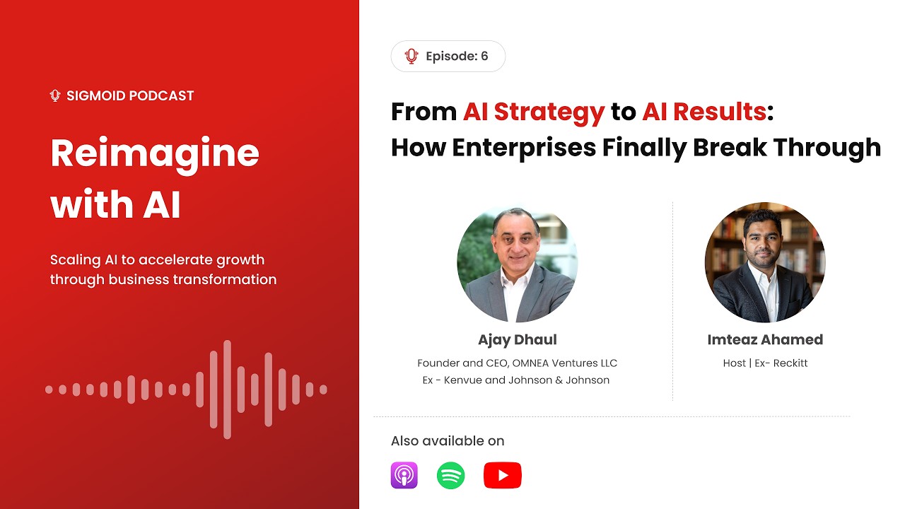 Podcast Ep 6 | From AI Strategy to AI Results: How Enterprises Finally Break Through