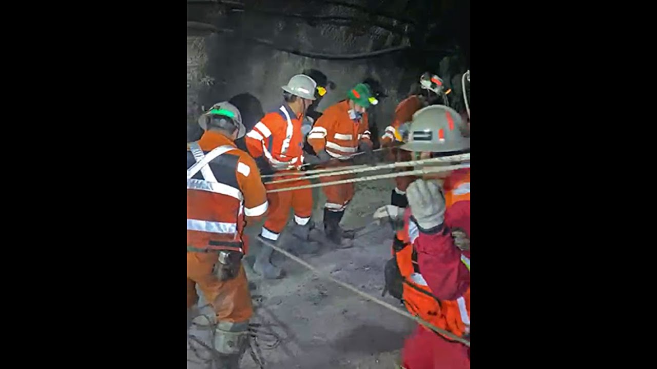 Rescate en El Teniente: la seguridad puesta a prueba